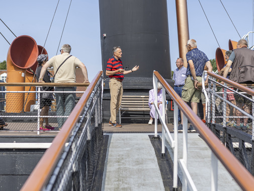 Rondleiding op Ramtorenschip