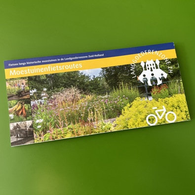 Moestuinenfietsroutes folder