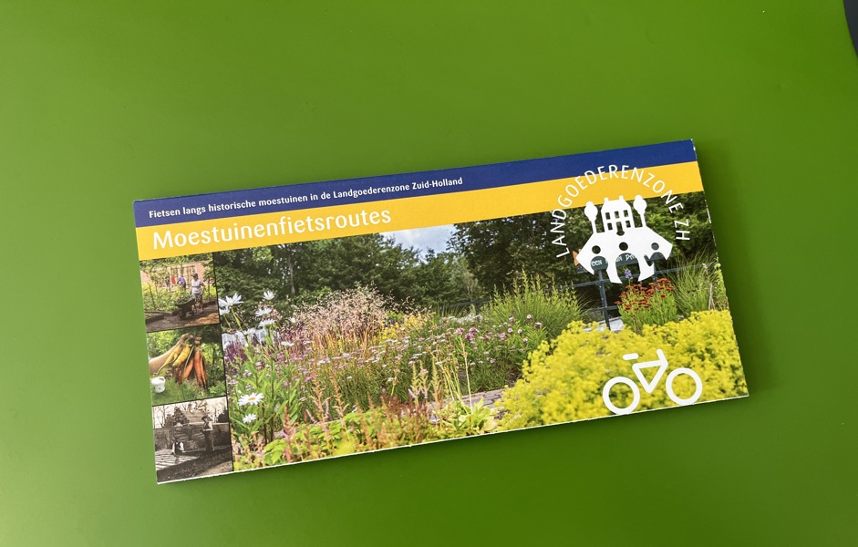 Moestuinenfietsroutes folder