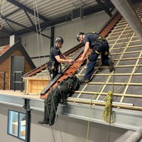 cursus veilig werken op hoogte, vanaf het dak