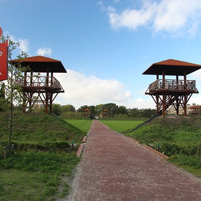 Romeinse wachttorens bij Park Matilo
