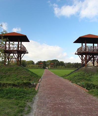 Romeinse wachttorens bij Park Matilo