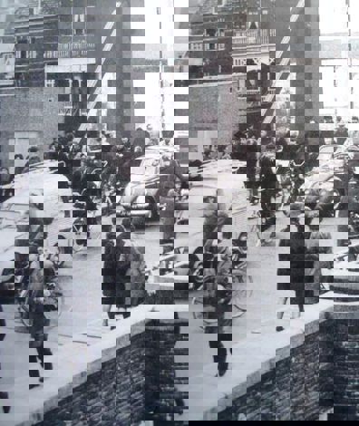 Foto van Alphense brug in 1963