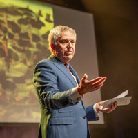 Dijkgraaf Jan Bonjer over de Sint Elisabethsvloed in 1421 - en daarna (Foto: Floris Scheplitz)