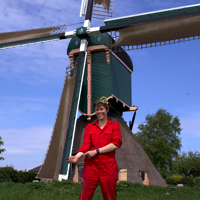 Molenaar Marloes Stofferis Bij De Kockengense Molen 2022 Foto Door Zaarstudios