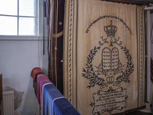 De synagoge in Leiden (Foto: Floris Scheplitz / Erfgoedhuis Zuid-Holland)