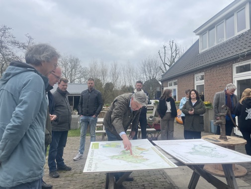Expeditie Erfgoed, bustour langs erfgoedprojecten in de provincie, hier: Programma Noordrand Wassenaar (Foto: Marielle Hendriks)