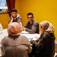 NT2-lessen in Museum Gouda (Foto: Fred Ernst / Erfgoedhuis Zuid-Holland)