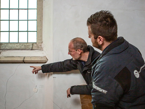 Inspectie door Monumentenwacht Zuid-Holland (Foto Floris Scheplitz)