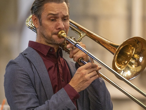 Muzikale bijdrage van Podium21, Erfgoeddag 2025 (Floris Scheplitz)