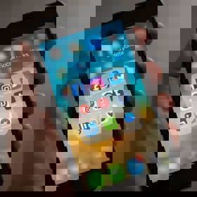 Sociale media op telefoon