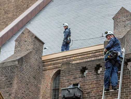 Inspectie door Monumentenwacht Zuid-Holland (Foto Floris Scheplitz)