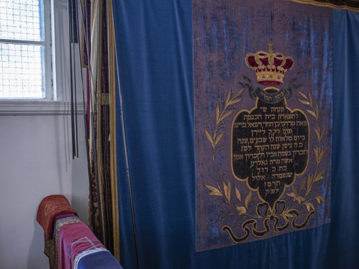 De synagoge in Leiden (Foto: Floris Scheplitz / Erfgoedhuis Zuid-Holland)