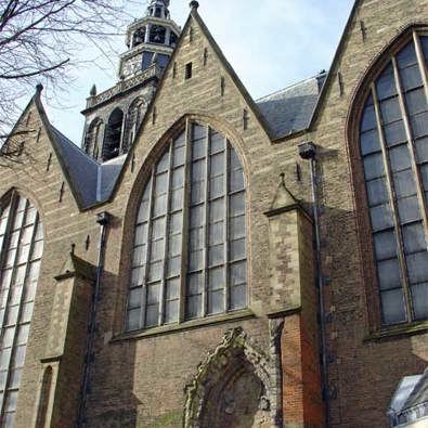 De St.- Janskerk Gouda aan de buitenkant