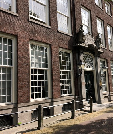 Kantoor Erfgoedhuis Zuid-Holland aan de Oude Delft in Delft (foto: Bastiaan Vinkenburg)