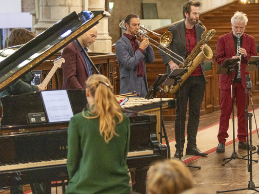 Muzikale bijdrage van Podium21, Erfgoeddag 2025 (Floris Scheplitz)