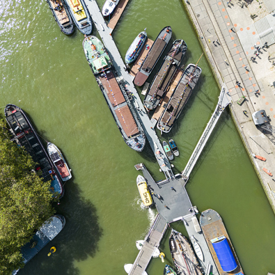 Rotterdam, boten en haven