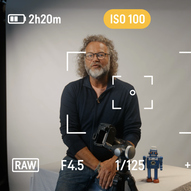 Still uit de video met fotograaf Floris