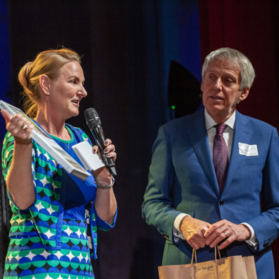 Marielle Hendriks neemt het woord