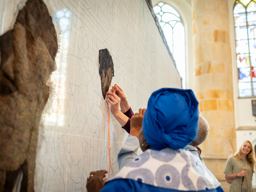 Draden van ons Nederlandse slavernijverleden. Opening op 27 maart. (Foto: Myriam S. Robert)